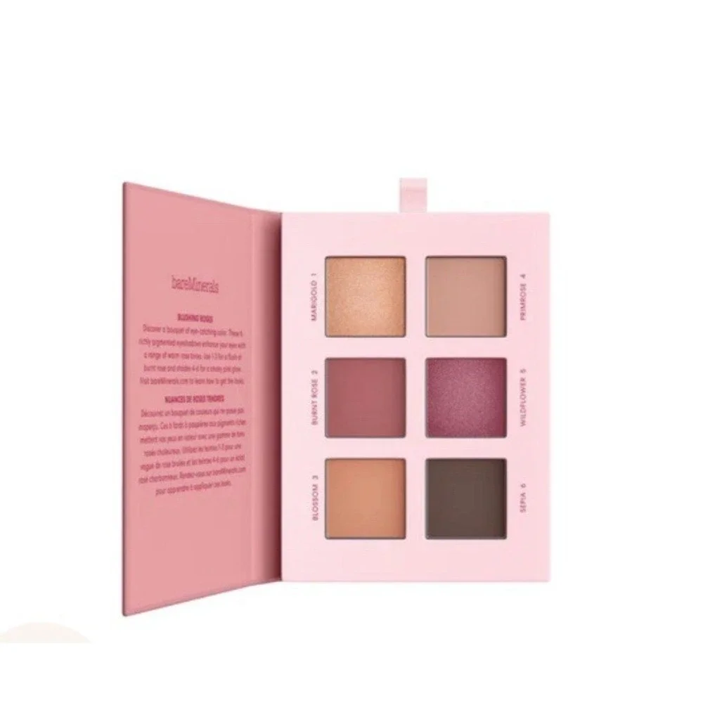 BareMinerals ~ Mineralist Eyeshadow Palette ~ROSEWOOD ~ 6 Shades ~ 0.24 oz ~ NIB